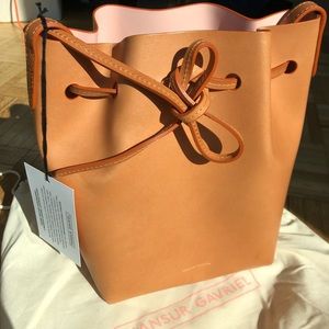 Mansur gavriel mini bucket bag- brand new